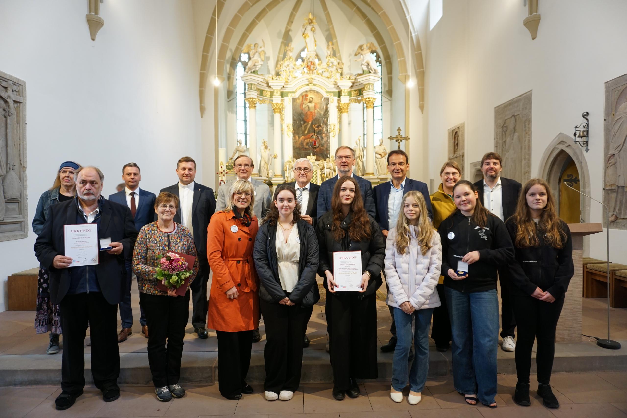 Gruppenfoto aller Preisträger