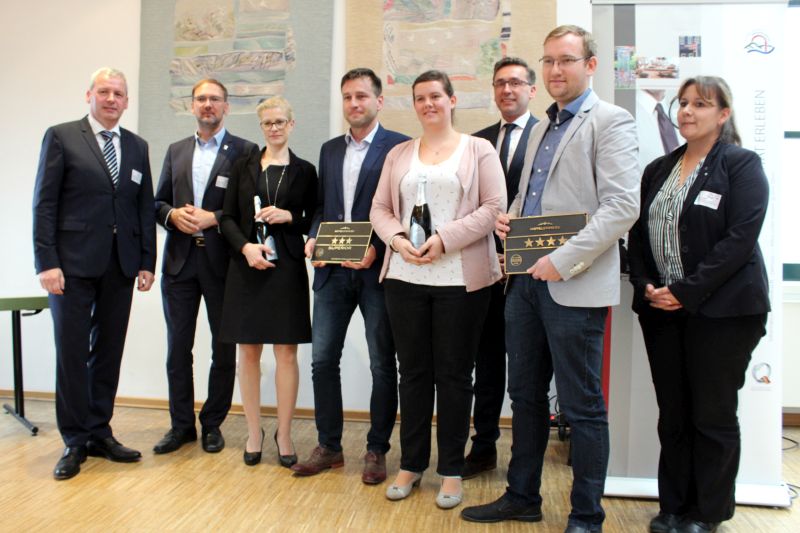 DEHOGA Klassifizierung Hövelmann,Zimmer,Wünsch,Hertel © LTV (2)