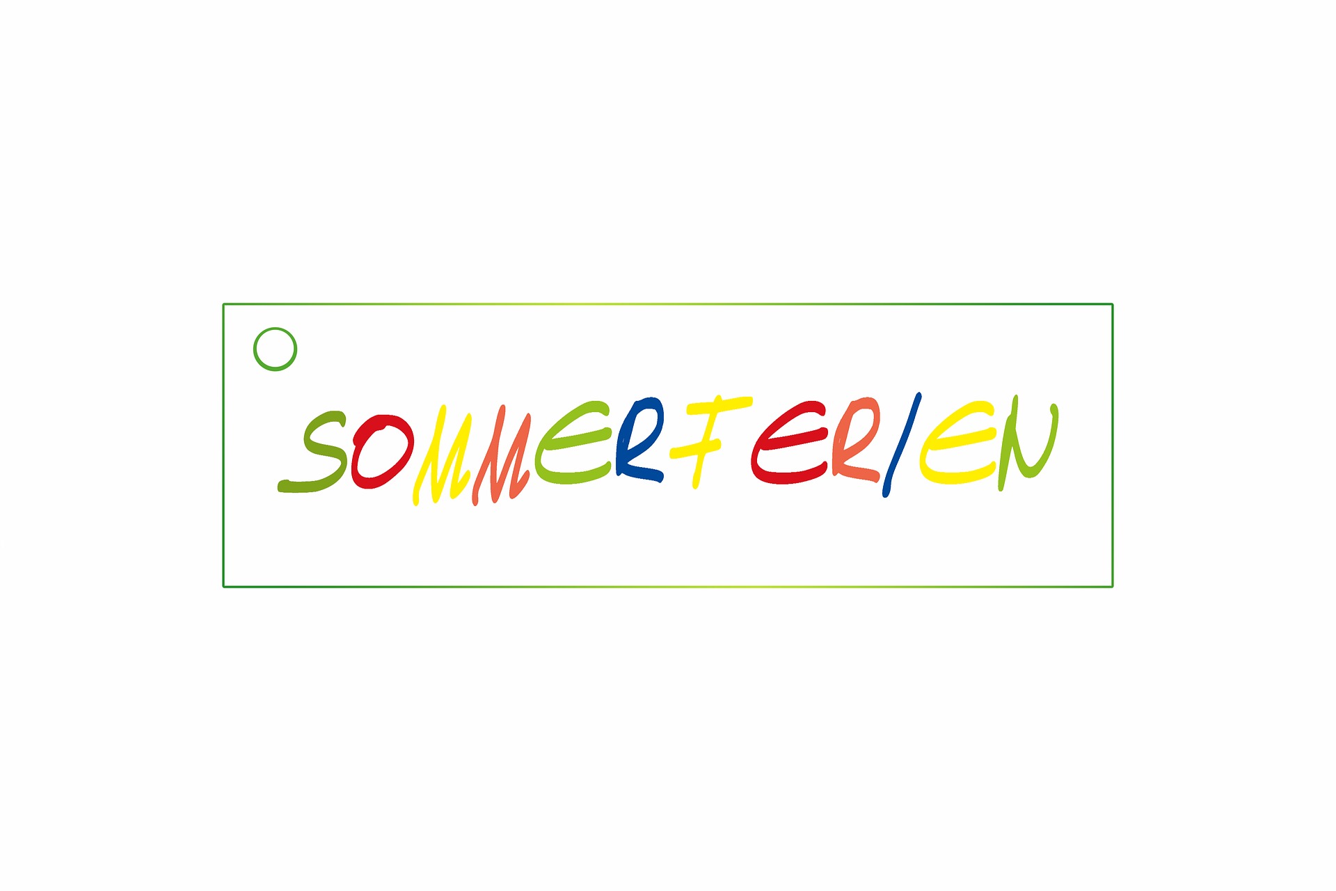 Sommerferien petzibear pixabay