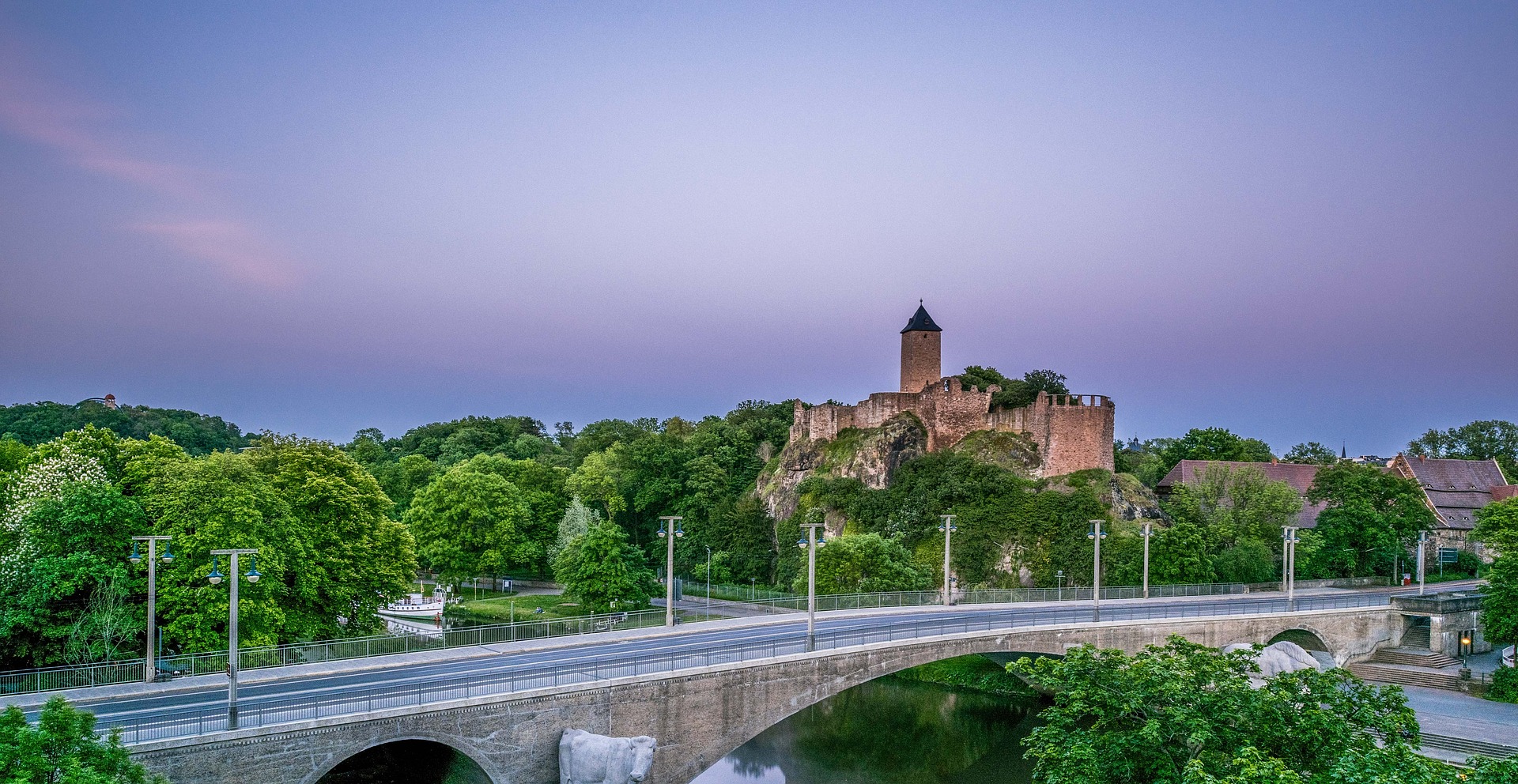 Burg Giebichenstein an der Saale in Halle ©flotography_pixabay Burg Giebichenstein in Halle (Saale) flotography pixabay