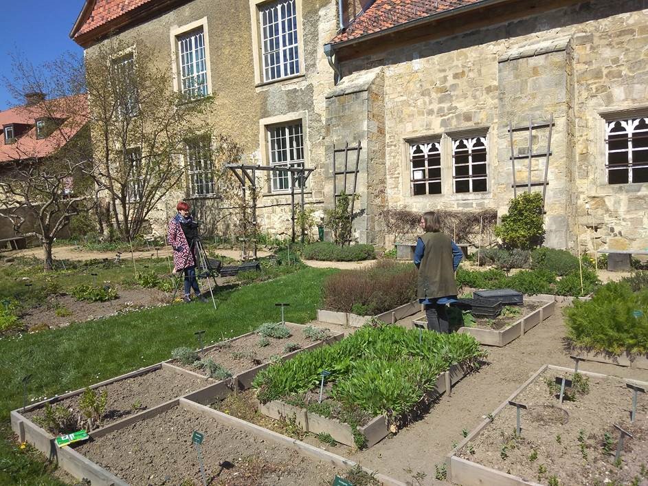 Filmaufnahmen im Kloster Michaelstein Kulturstiftung LSA