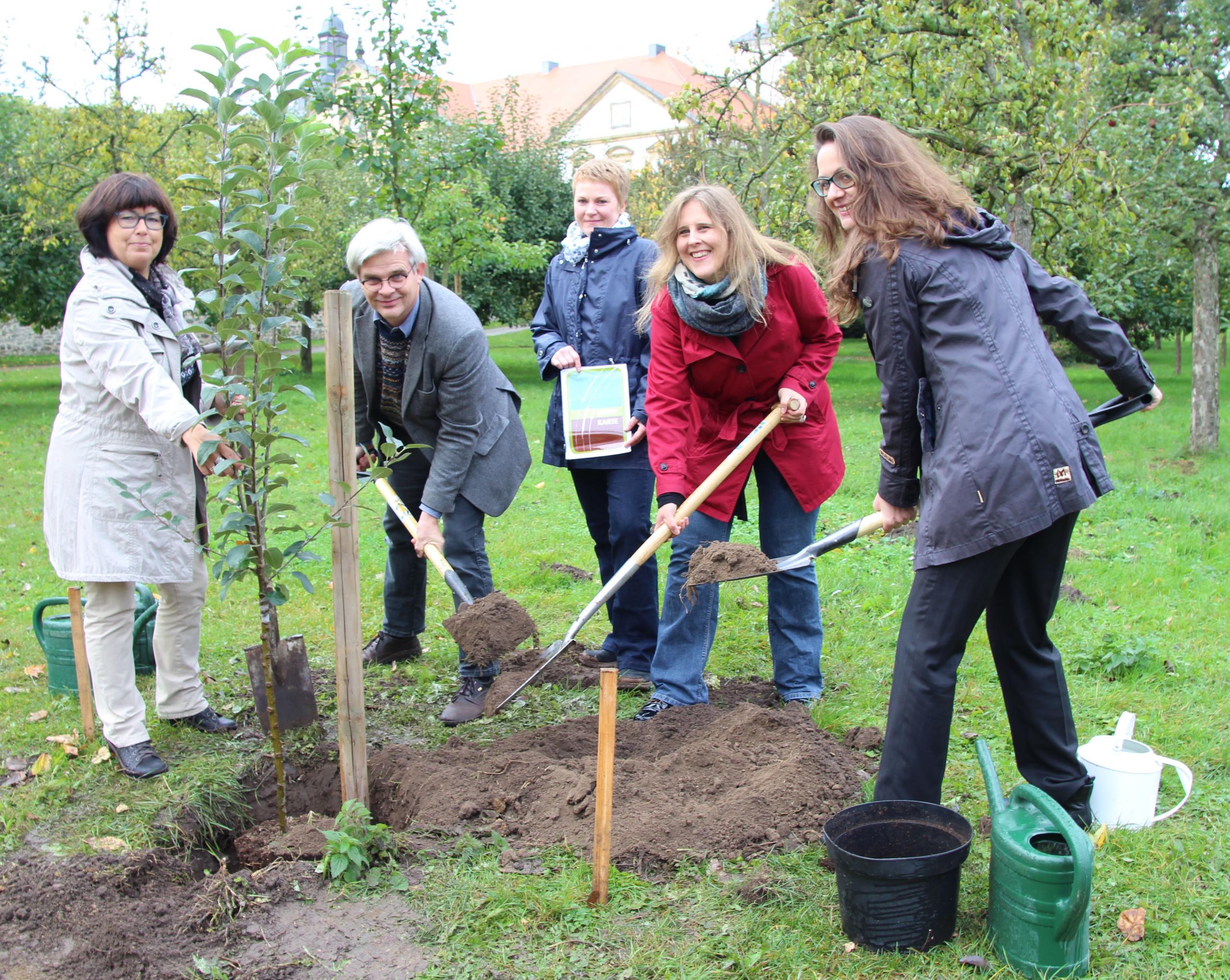 Pflanzaktion Grüne Karte zeigen 19.10.16