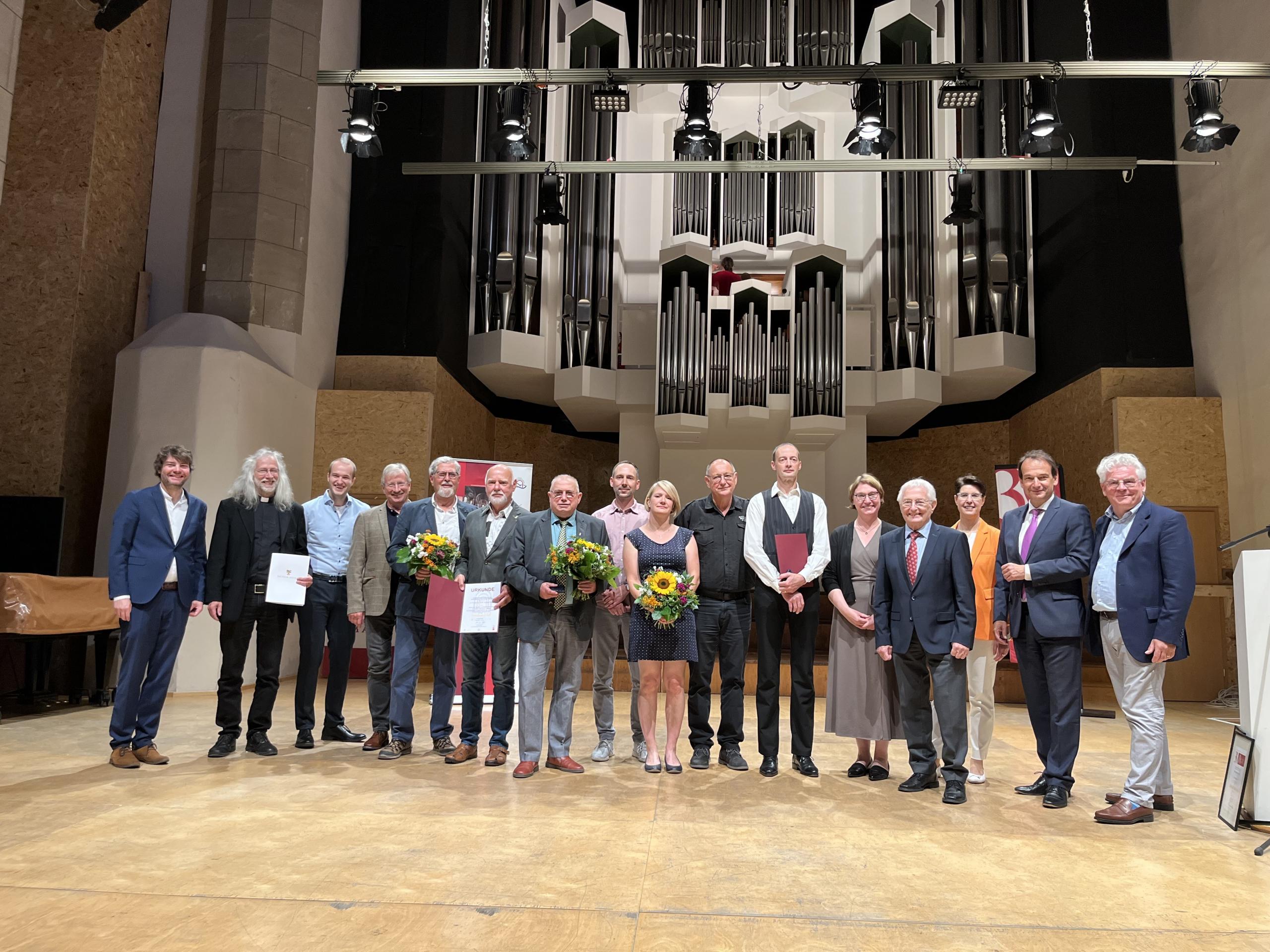 Gruppenfoto der Preisträger