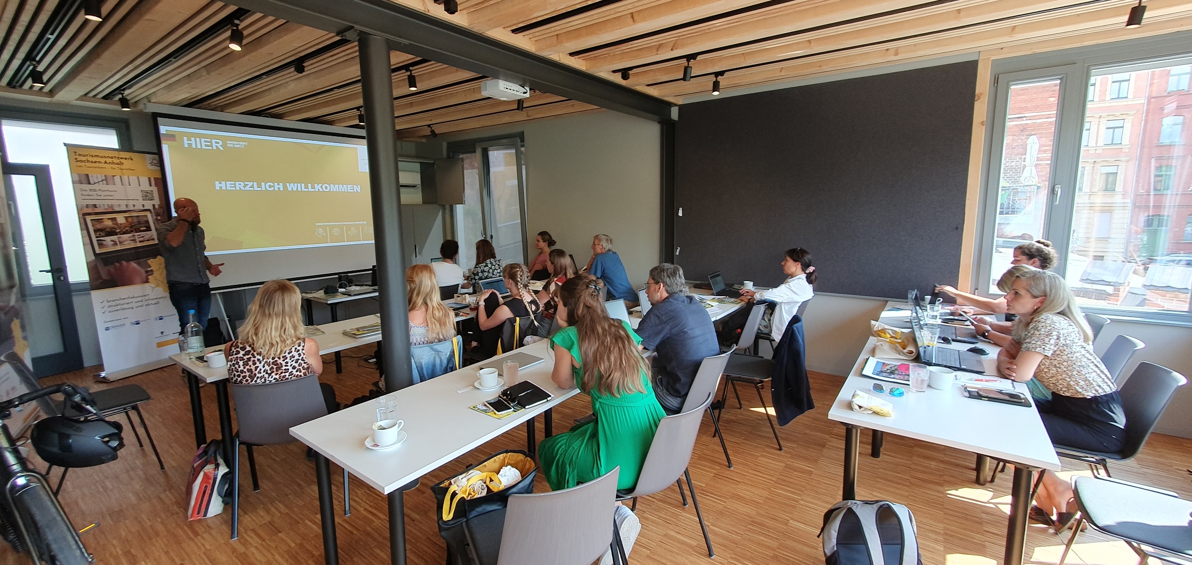 Blick in den Schlungsraum