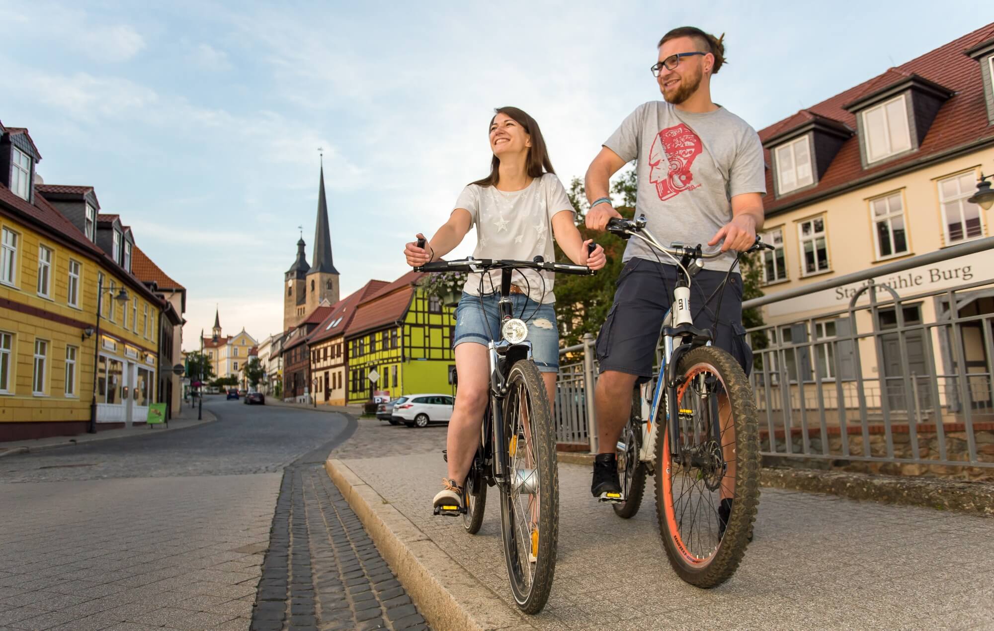 Freizeit genießen - Stadterkundung vom Elberadweg zur Altstadt