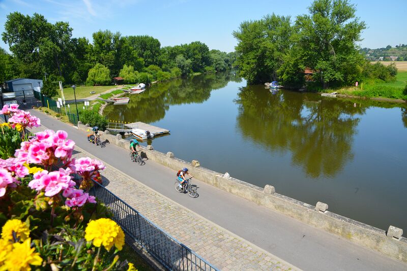Saaleradweg bei Weißenfels