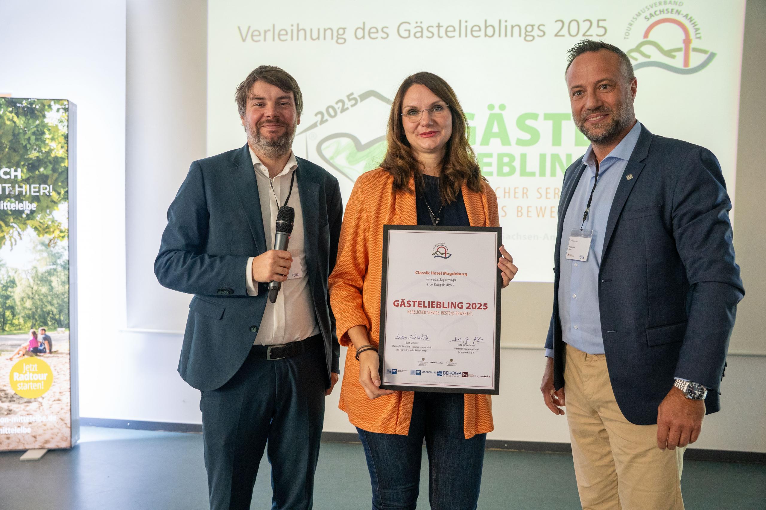 Regionssieger MD Hotel Martin Schulze, Gordana Schmidt, Hardy Puls Robert Richter agentur presstige