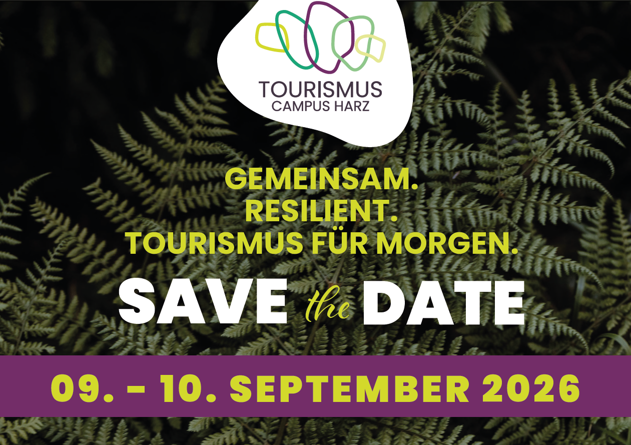 Save the Date – Tourismus Campus Harz 2026 ©WTG std tch