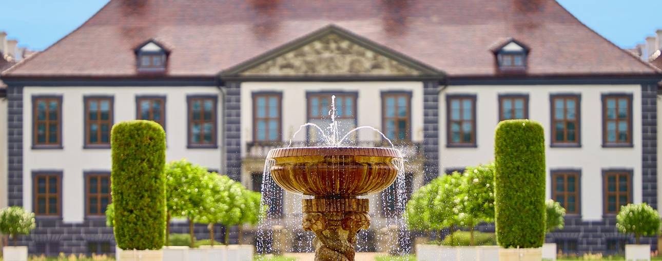 schloss oranienbaum im gartenreich dessau w rlitz