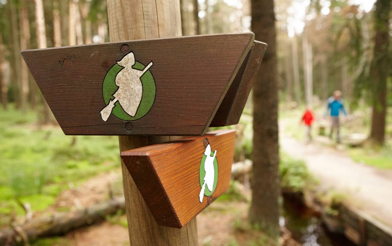 Schilder Harzer Hexen Stieg