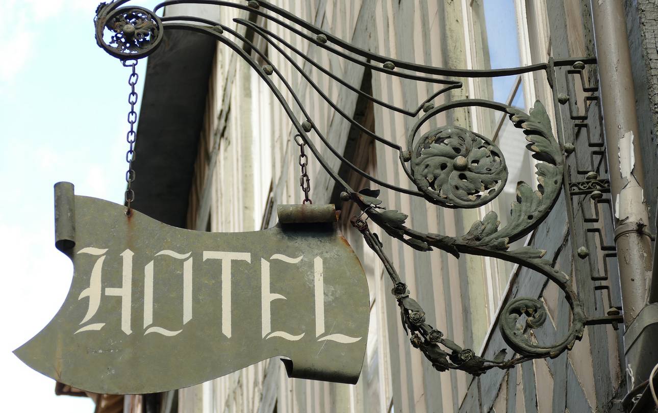 Hotel Aushängeschild