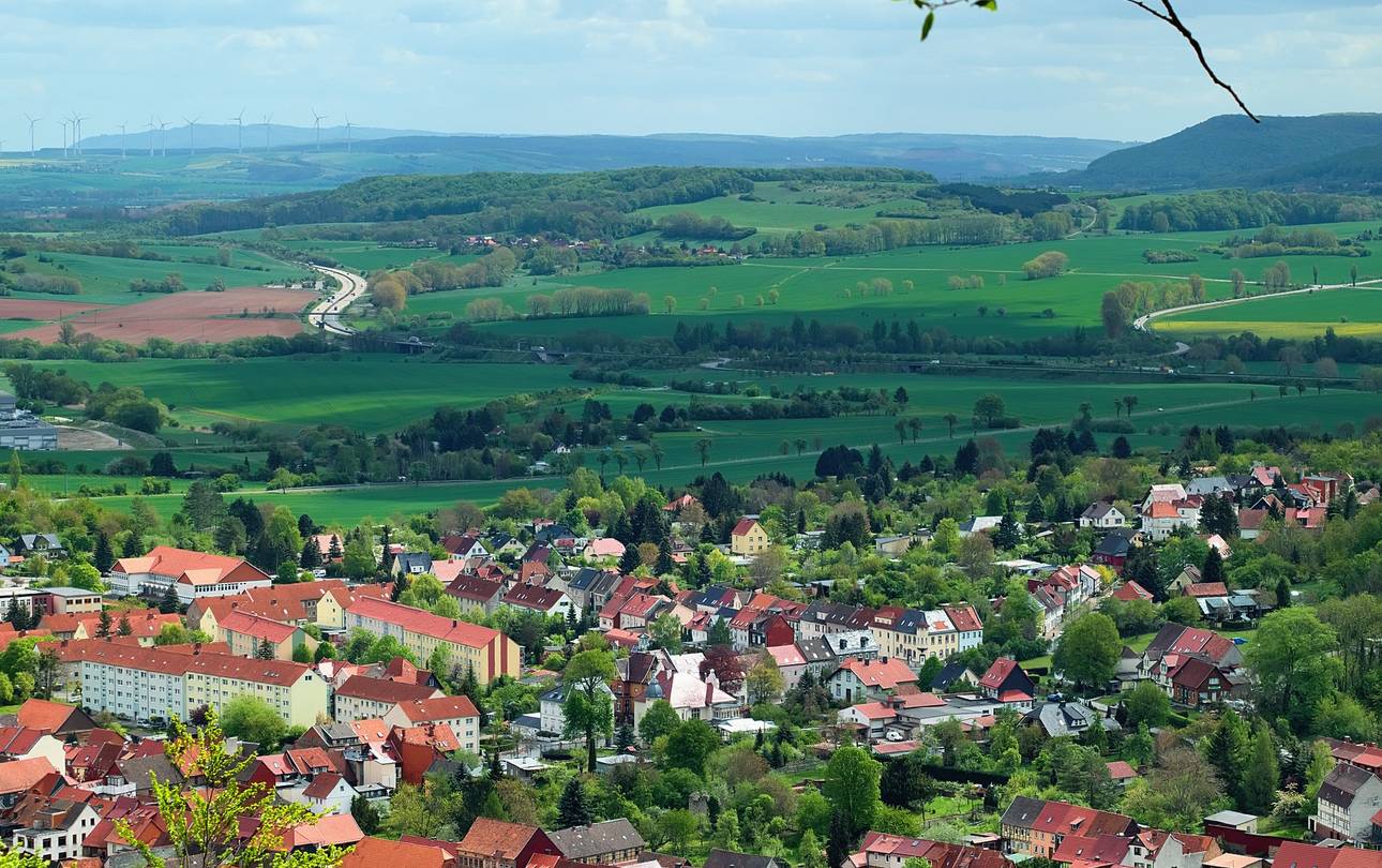 Landschaft im Südharz