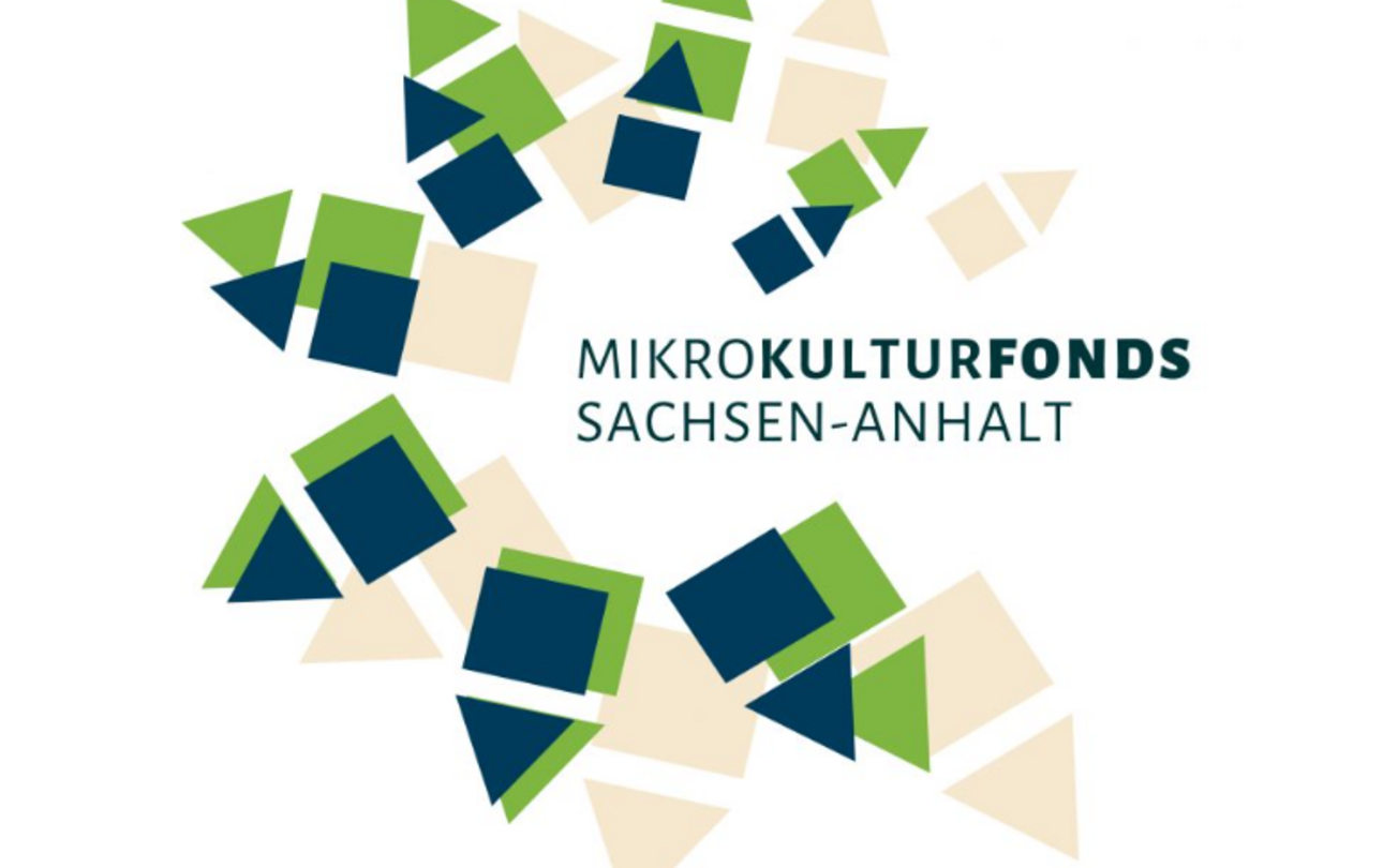 Mikrokulturfonds 2022 ©Landesarbeitsgemeinschaft Bürgerschaftliches Engagement im Kulturbereich Logo Mikrokulturfonds