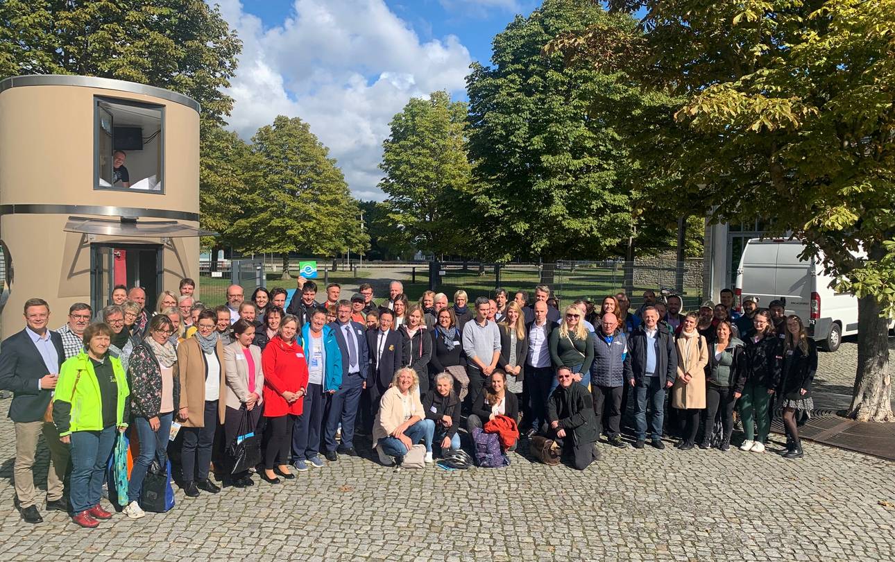 Elberadweg-Konferenz in Magdeburg ©Sabrina Trieger In Magdeburg haben sich in dieser Woche regionale Vertreter aus Politik und Wirtschaft sowie internationale Gäste im Rahmen der Elberadweg-Konferenz getroffen, um sich über die Zukunft des Fluss-Radwegekonzeptes auszutauschen.