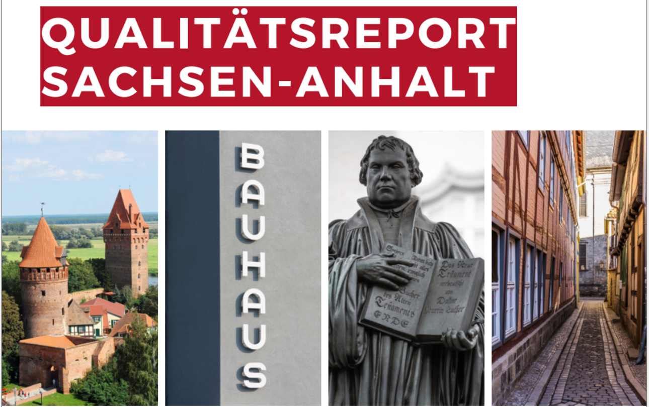 Qualitätsreport Sachsen-Anhalt 2022 ©LTV Deckblatt