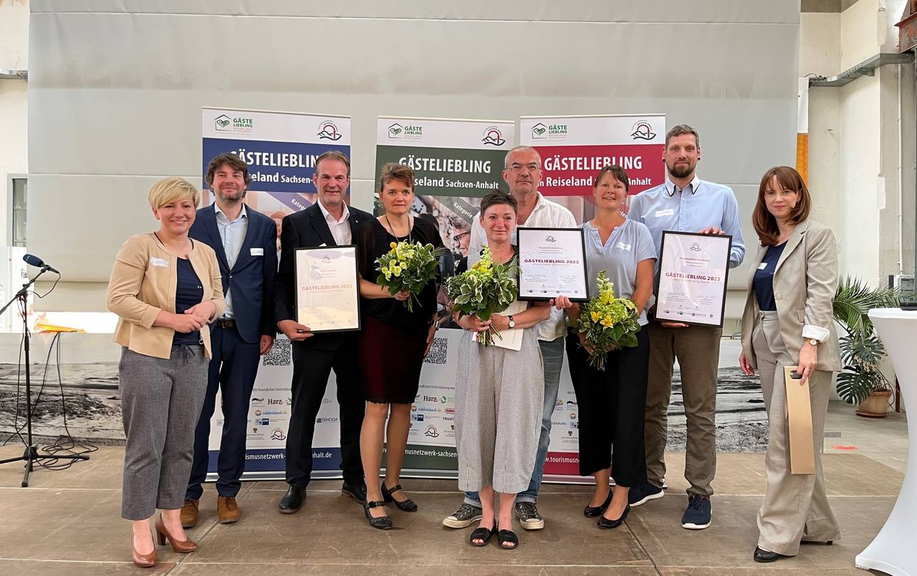 Gruppenfoto der Sieger