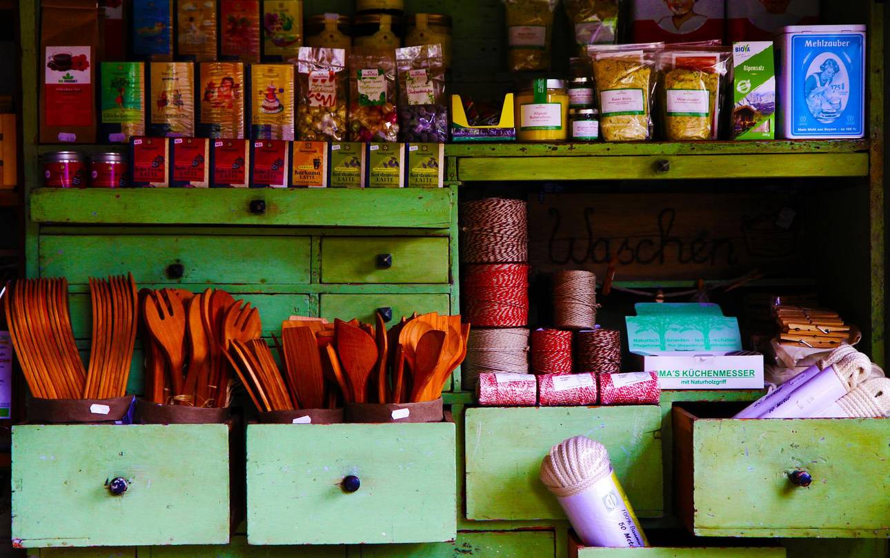Beginn des Antragsverfahrens für das Förderprogramm „DorfGemeinschaftsläden“ ©pixabay Warenangebot im Dorfladen