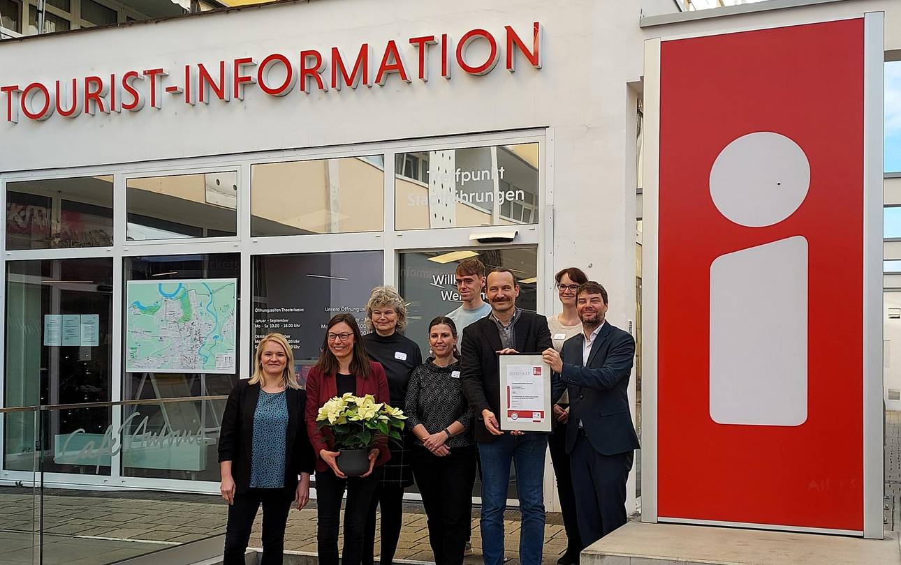 Rerzertifizierung Touristinfo Dessau ©Stadtmarketinggesellschaft Dessau-Roßlau mbH 20231218 132025