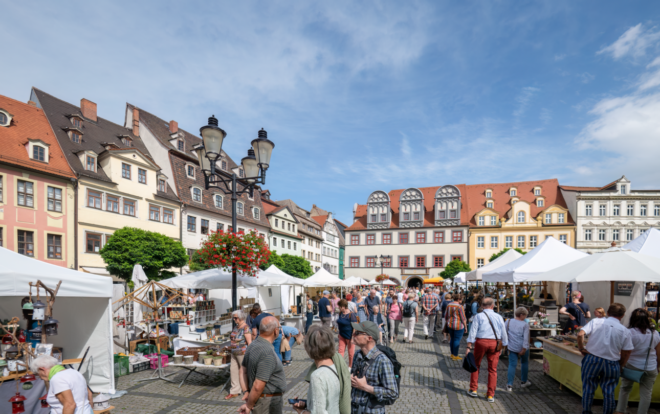 Naumburger Weinfest - Töpfermarkt ©Investitions- und Marketinggesellschaft Sachsen-Anhalt mbH / Alf Maron naumburger weinfest t pfermarkt 1