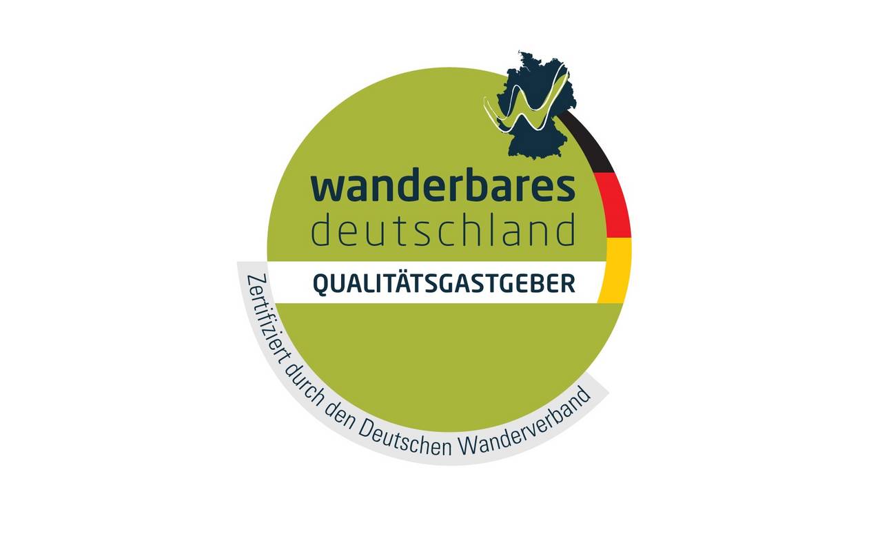 Logo Wanderbares Deutschland Qualitätsgastgeber wanderbares deutschland qualitätsgastgeber logo