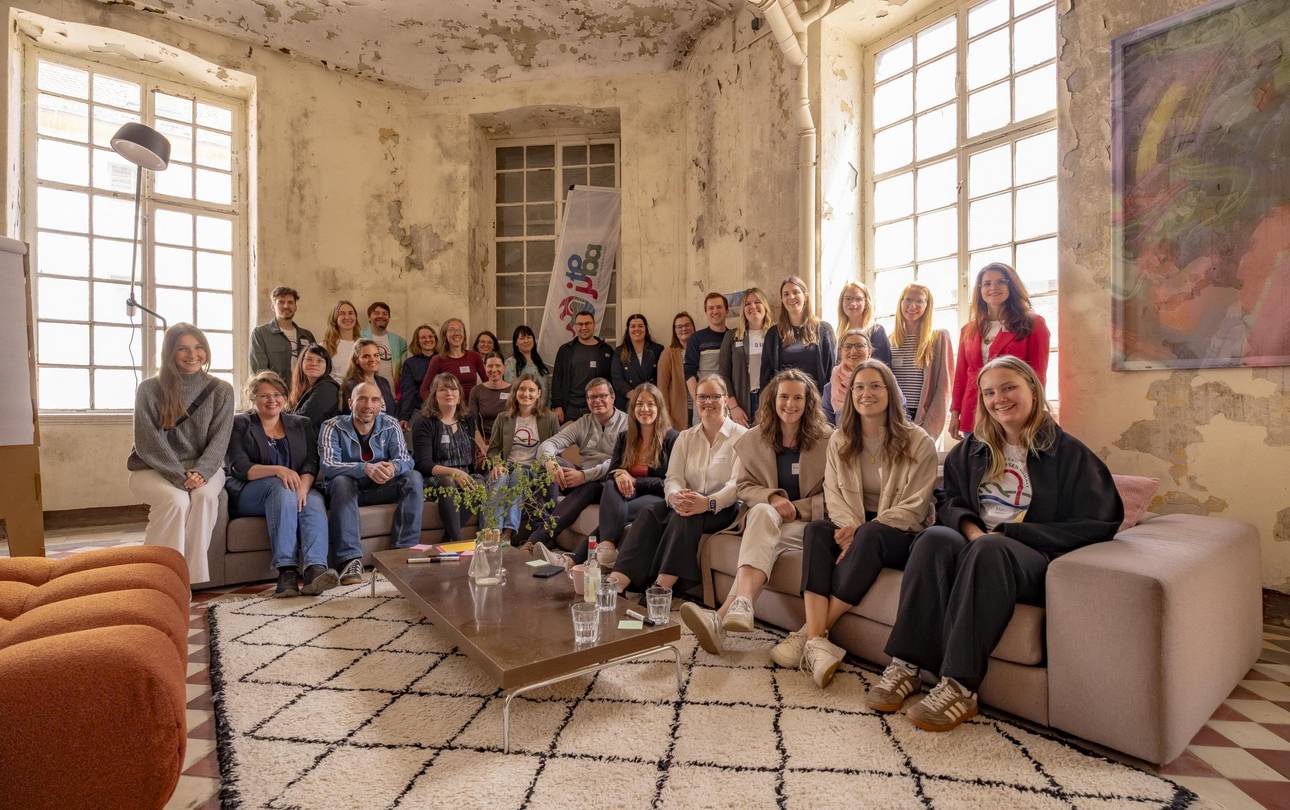 Erfolgreiches 3. JungTouristiker Barcamp Sachsen-Anhalt in Zeitz ©Sohalski GmbH/Jan Sobotka Gruppenfoto