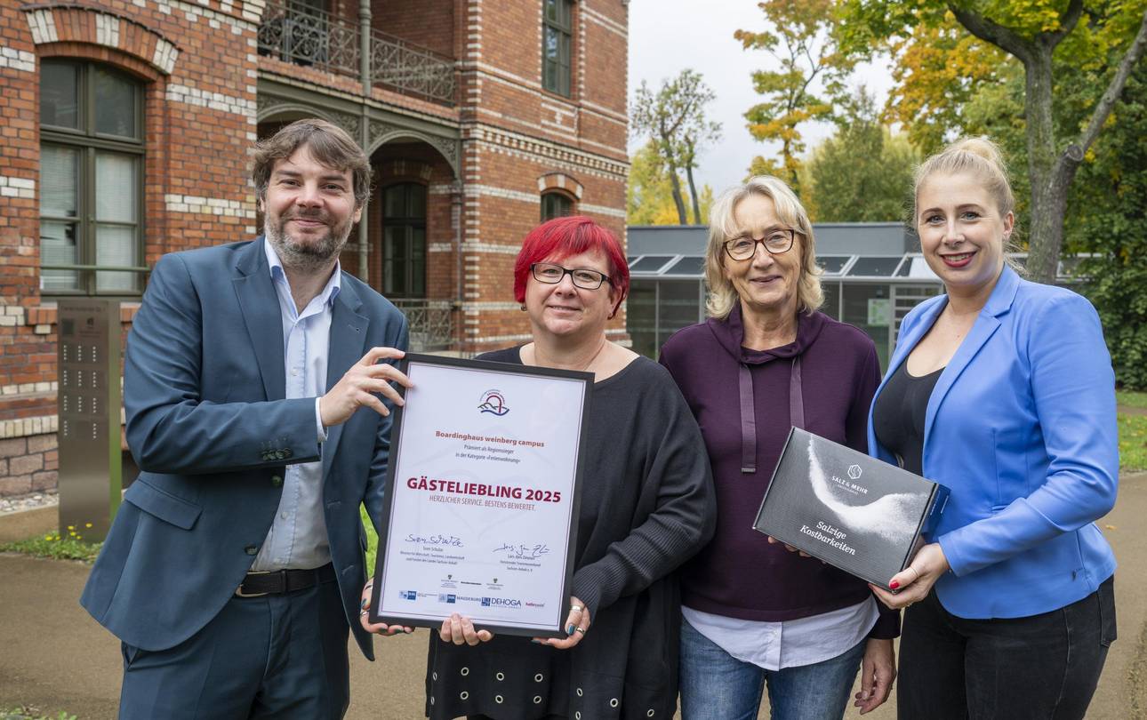Boardinghaus Weinberg Campus ©GWG/Falk Wenzel Auszeichnung für das Boardinghaus weinberg campus der GWG Halle Neustadt mbh
