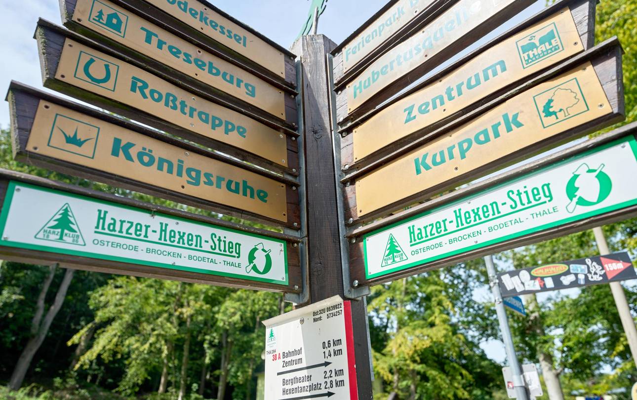 wandern auf dem harzer hexen stieg bei thale 1