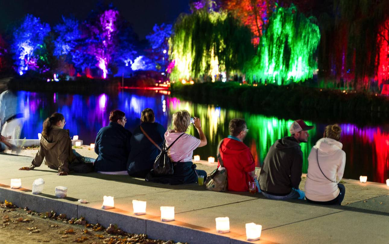 kulturvielfalt erleben lichternacht flickschupark deutschland abgelichtet medienproduktion