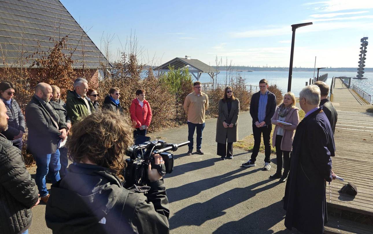 AR Projekt an der Goitzsche - Pressetermin 13.3.2026 ©WelterbeRegion Anhalt-Dessau-Wittenberg e.V.