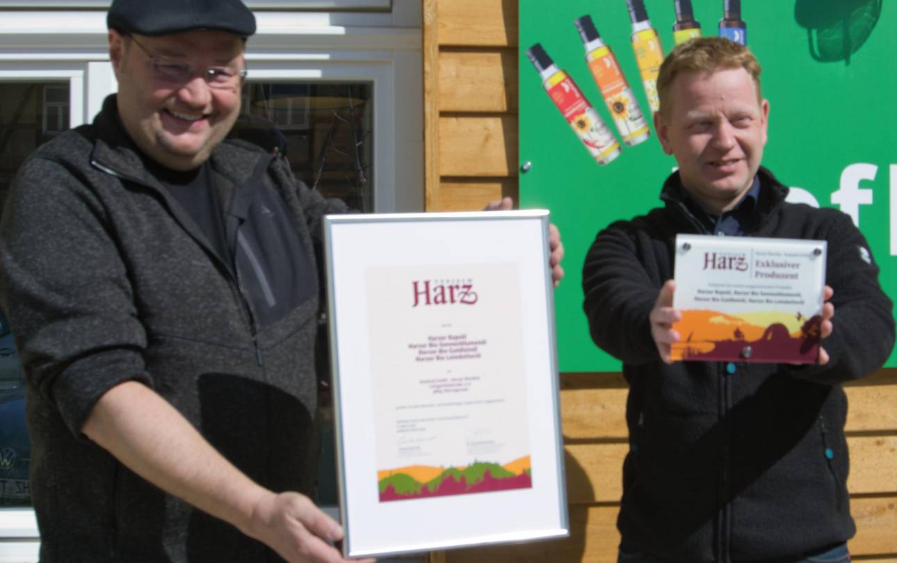 th urkunden bergabe harzer lm hle htv