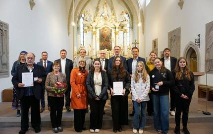 Gruppenfoto aller Preisträger