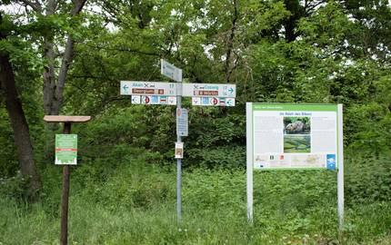 Wegweiser Biosphärenreservat Mittelelbe