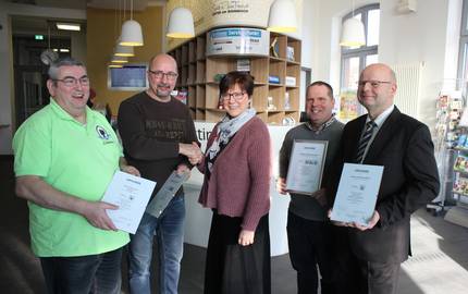 Zertifikatsübergabe