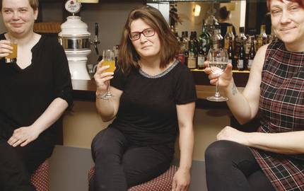 KAtrin Koch,Janine Karnstedt, Christiane Spahn, Alanda Seehausen Altmark Foto Herbert Schwittay