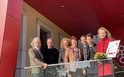 v.l.n.r. Dr. Claus Peter Hasse, Claus Rokahr, Dr. Gabriele Köster, Irene Mihlan, Heinrich Natho, Andrea MEyer, Sandra Yvonne Stieger ©Magdeburg Marketing