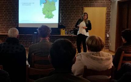 Juliane Ruttkowski stellt Partnerinitiative vor