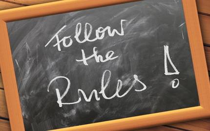 Follow the Rules follow the Rules geralt pixabay