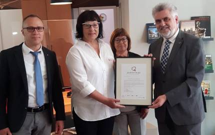 TI HAlberstadt Herr Henke OB,Frau Christiane Strohschneider TI, Bärbel Schön LTV, Minister Willingmann, C MW