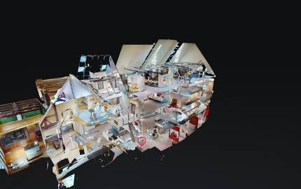 Virtueller Grundriss Museum Flohburg HTV