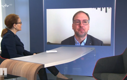 Vorsitzender des LTV,Herr Zimmer, im Online-Interview beim MDR Bild3 (2)