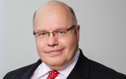 Bundesminister für Wirtschaft und Energie, Peter Altmaier Bundeswirtschaftsminister Altmaier