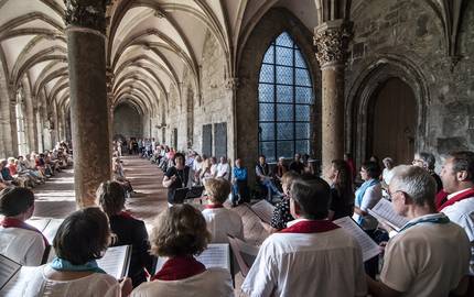 Foto Kreuzgang Kloster Walkenried