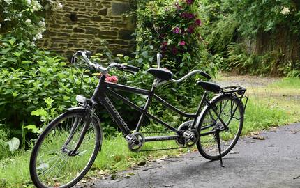 Tandem-Fahrrad