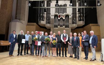 Gruppenfoto der Preisträger