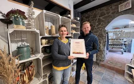 Urkundenübergabe Alte Schmiede Urkundenübergabe Alte Schmiede