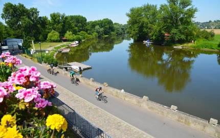 Saaleradweg bei Weißenfels