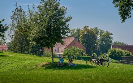 Radfahren im Naturpark Fläming, Rundweg Lindau
