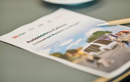 Vorstellung einer Studie zu Autonomen Fahrzeugen im ÖPNV