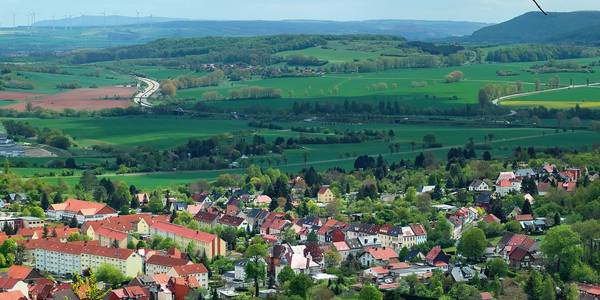 Landschaft im Südharz