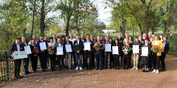 Gruppenfoto der Gästelieblinge